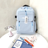 کوله پشتی دخترانه آبی