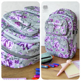 کوله پشتی دبستان دخترانه