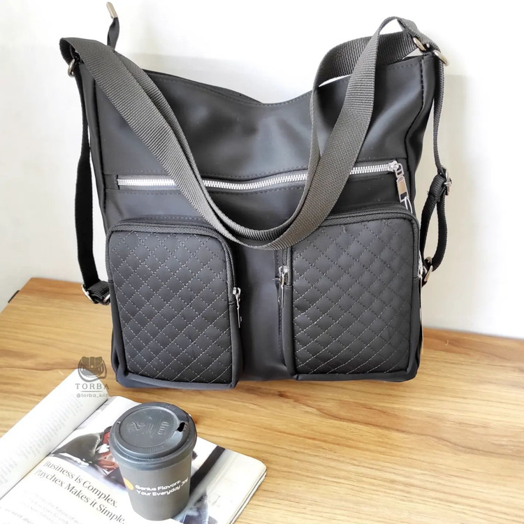 خرید کیف دانشجویی مشکی