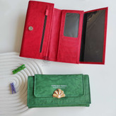 خرید کیف پول قرمز زنانه