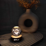 خرید شب خواب گوی کریستالی ماه و سیاره