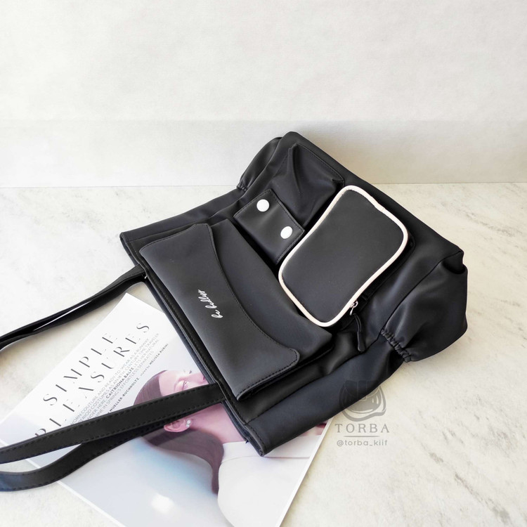 خرید کیف بزرگ و جادار مشکی