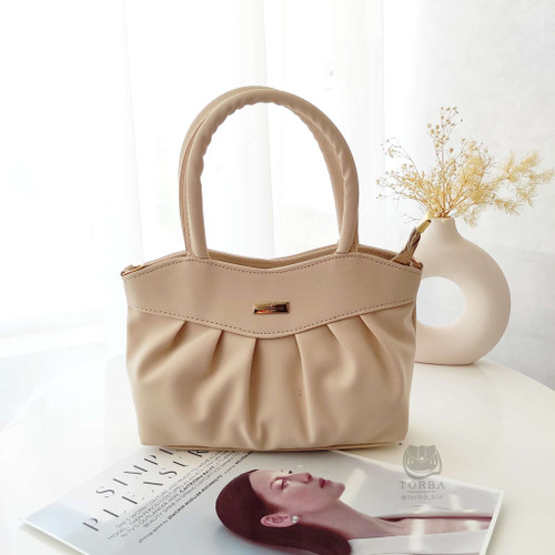 خرید کیف رسمی زنانه شیری و سفید