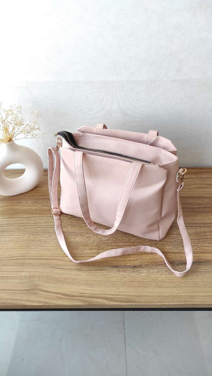 خرید کیف بزرگ صورتی